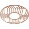 Ekena Millwork Empire Wood Fretwork Pierced Ceiling Medallion, Cherry, 30"OD x 11"ID x 3/8"T CMWP30X30X0375EPCH - alternate 3